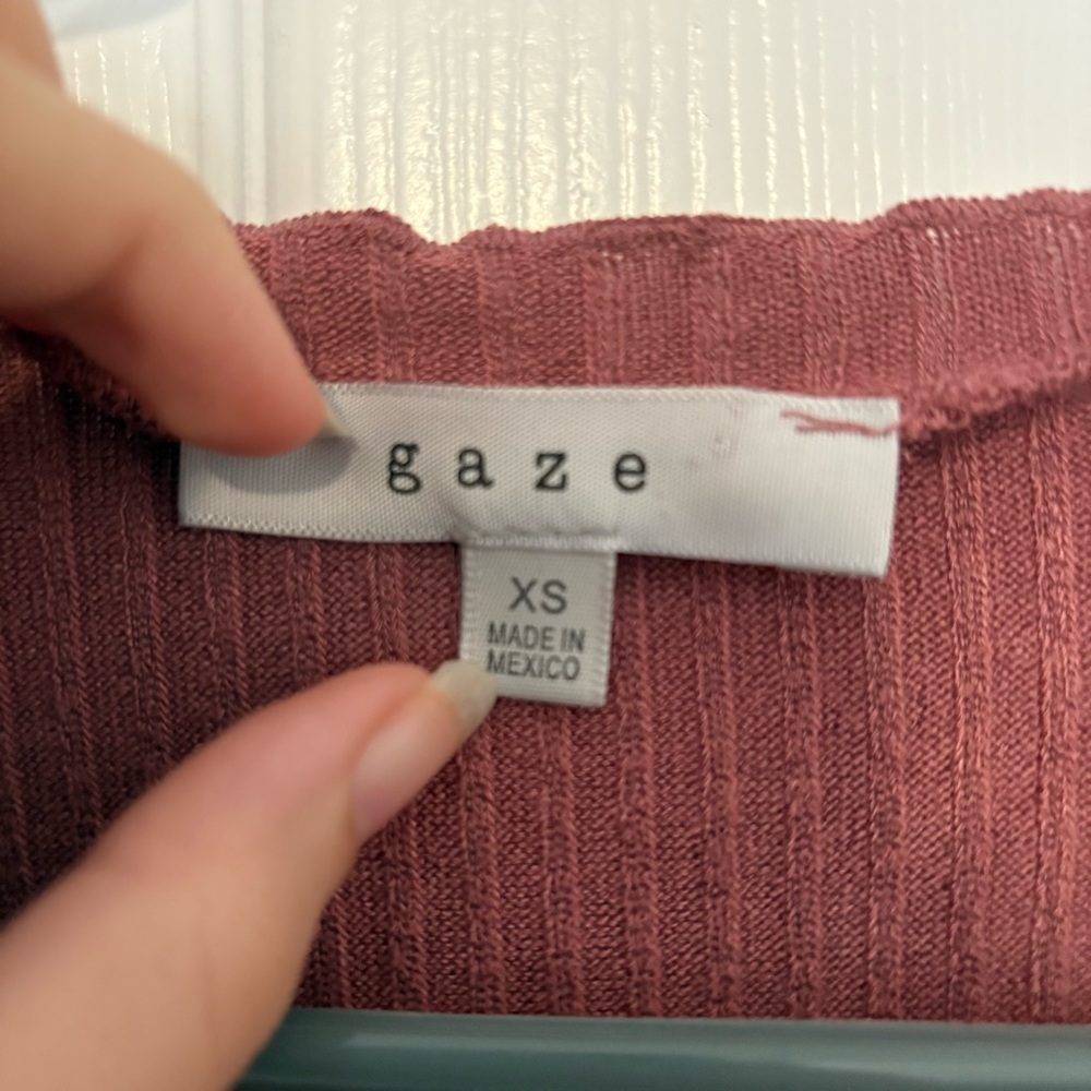 SOLD ‼️ Gaze Tie Cardigan - Picture 3 of 3